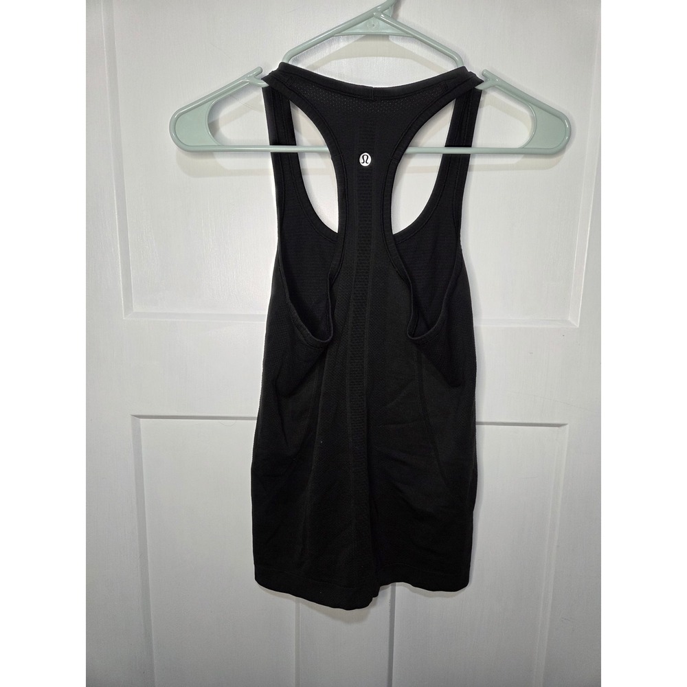 Lululemon Swiftly Tech Racerback Tank Top 2.0 Black Size 4 Activewear Yoga Run
